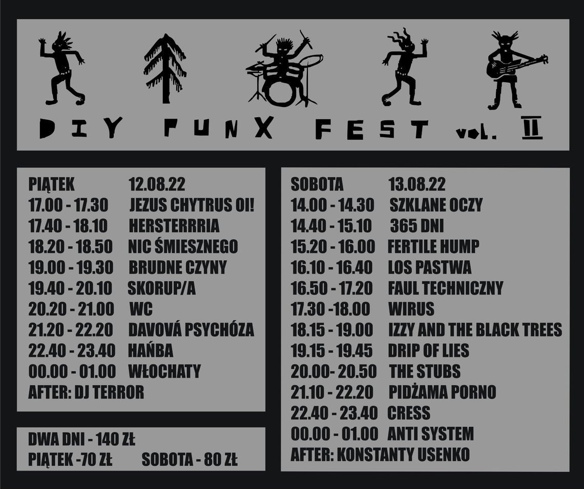  DIY PUNX FEST II - Zdynia 12-13.08.2022