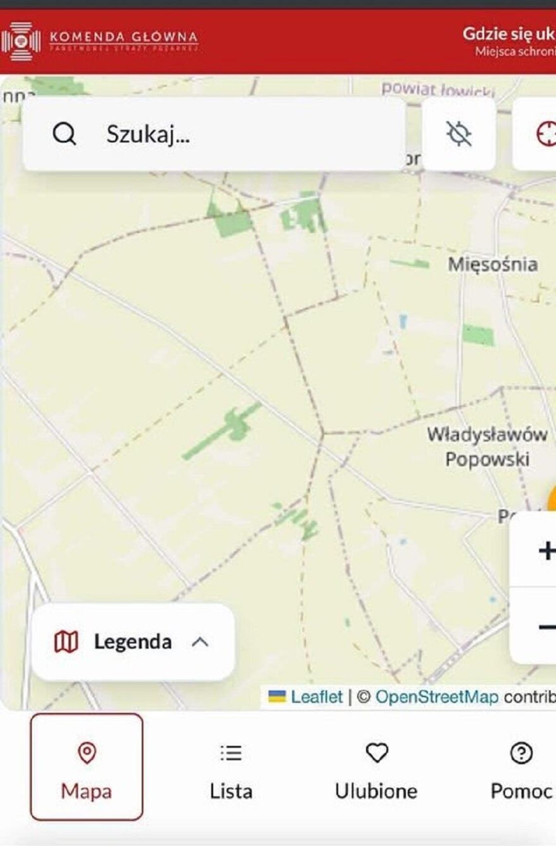 Gdziesieukryć.pl To aplikacja, które pokaże nam miejsca tymczasowego ukrycia w okolicy Gdziesieukryć.pl To aplikacja, które pokaże nam miejsca tymczasowego ukrycia w okolicy