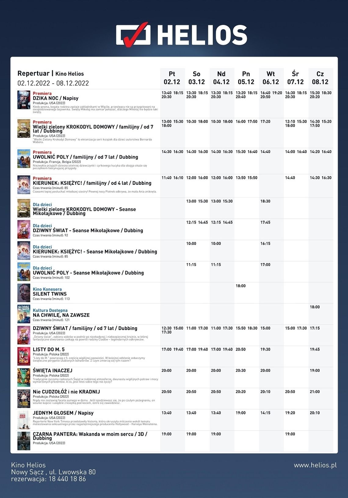 Kino Helios w Nowym Sączu