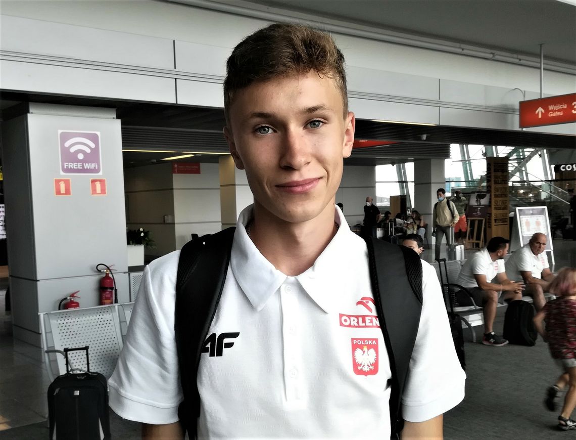 Michał Zieleń jest już w Estonii i wystartuje w Mistrzostwach Europy w LA