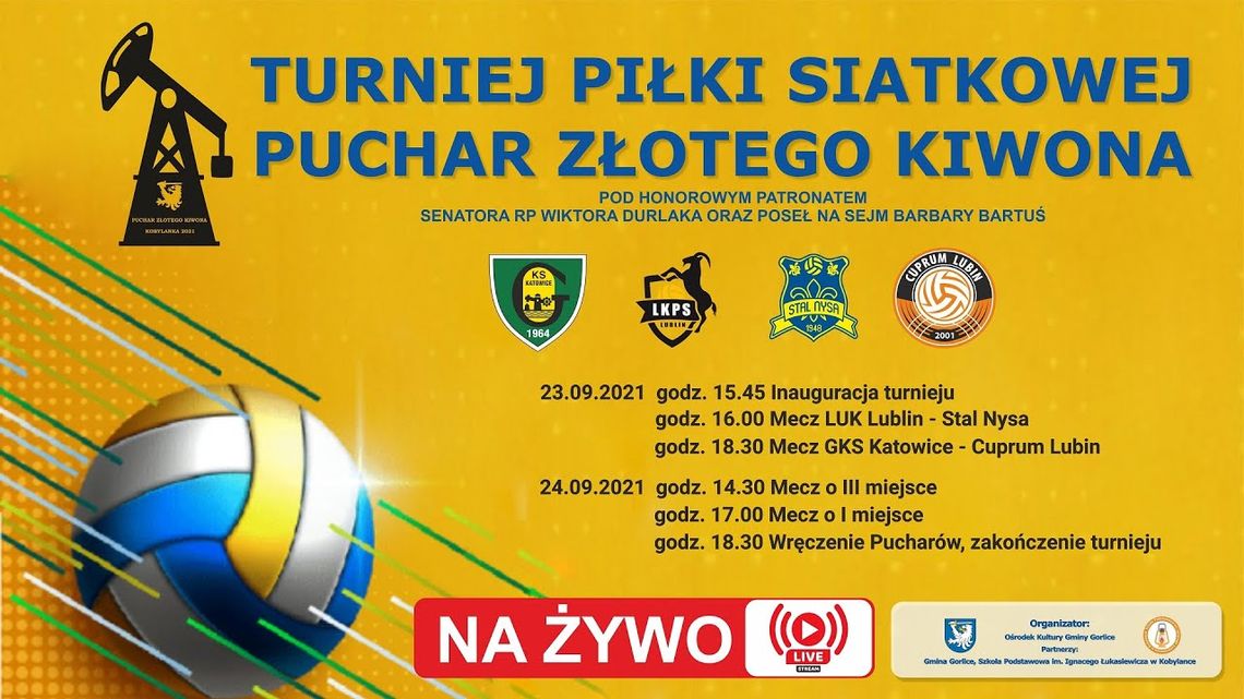 Na żywo: Turniej Piłki Siatkowej o Puchar Złotego Kiwona - Mecz o III miejsce LUK Lublin - GKS Katowice