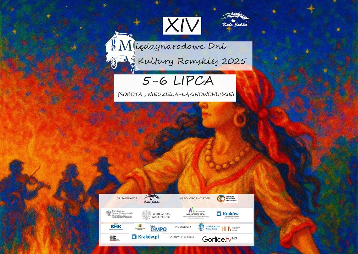 Na żywo: XIV Międzynarodowe Dni Kultury Romskiej 2025 - Dzień II Kraków 06.07.2025