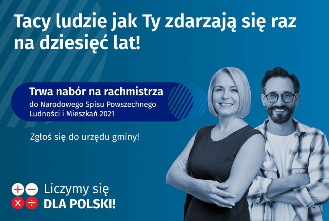 Nabór kandydatów na rachmistrzów spisowych