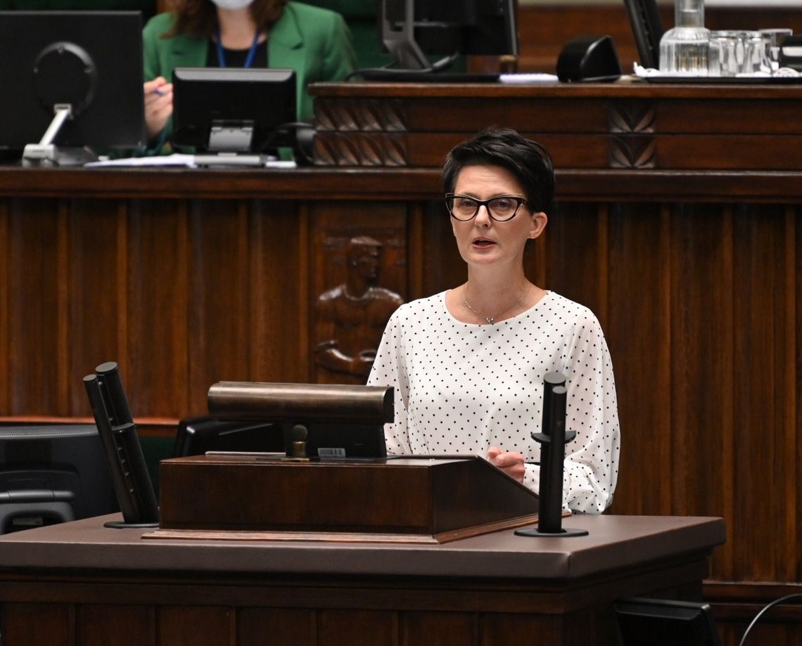 Poseł Urszula Nowogórska podsumowuje swój pierwszy rok pracy w Sejmie