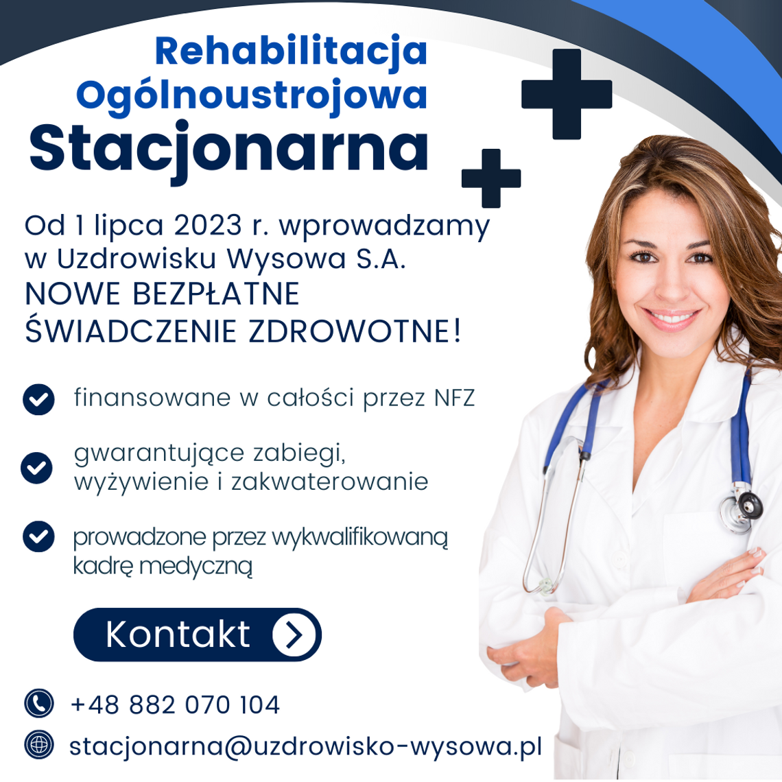 Rehabilitacja Ogólnoustrojowa Stacjonarna w Uzdrowisku Wysowa S.A.