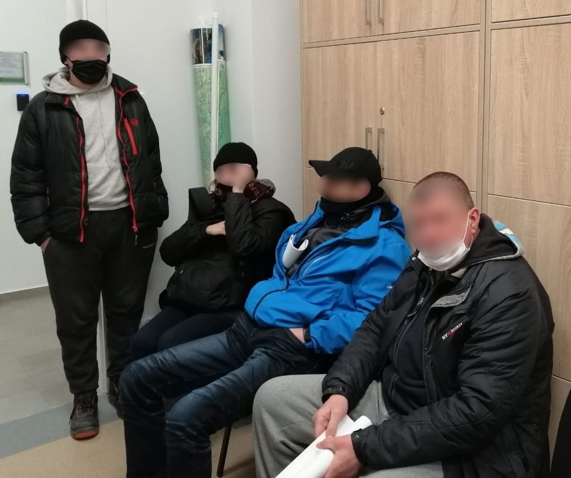 Straż Graniczna z Tarnowa zatrzymała 7 obywateli Ukrainy