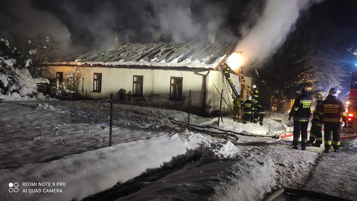 Tragiczny pożar w Lipinkach - nie żyją dwie osoby
