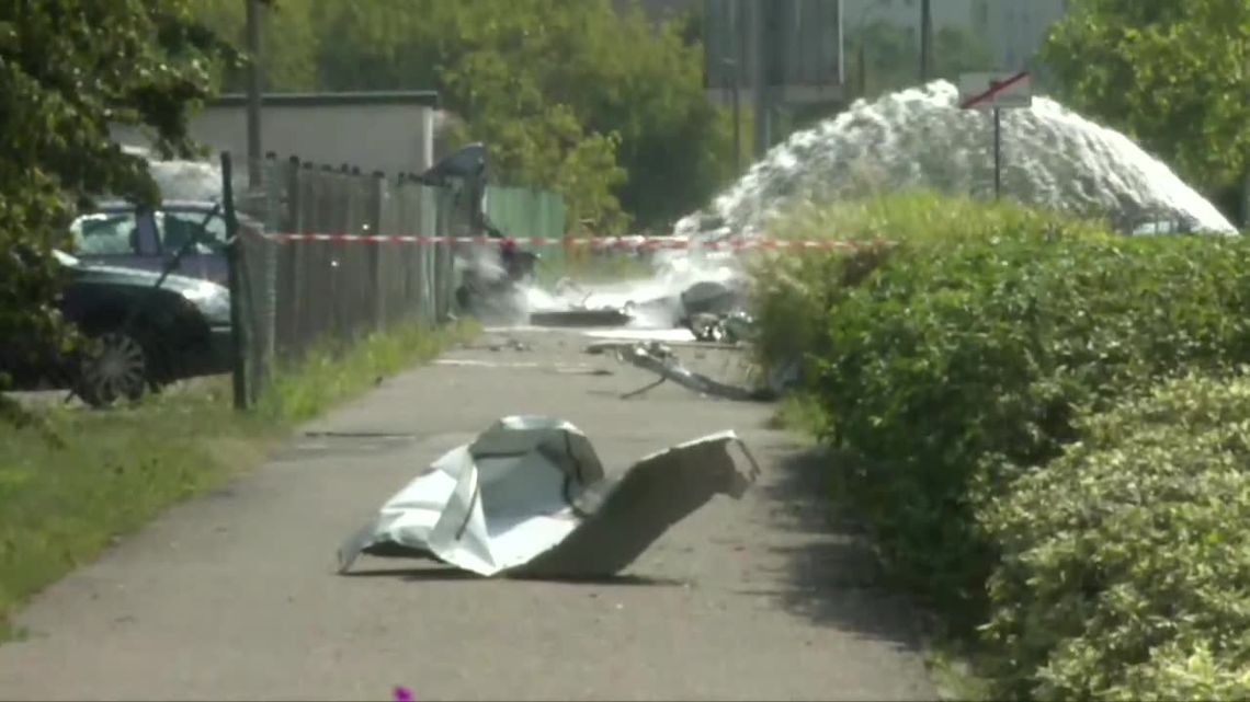 Wybuch auta dostawczego w Warszawie. Dwie osoby nie żyją, dwie ciężko ranne