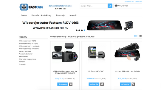 Fastcam.pl - rejestratory jazdy