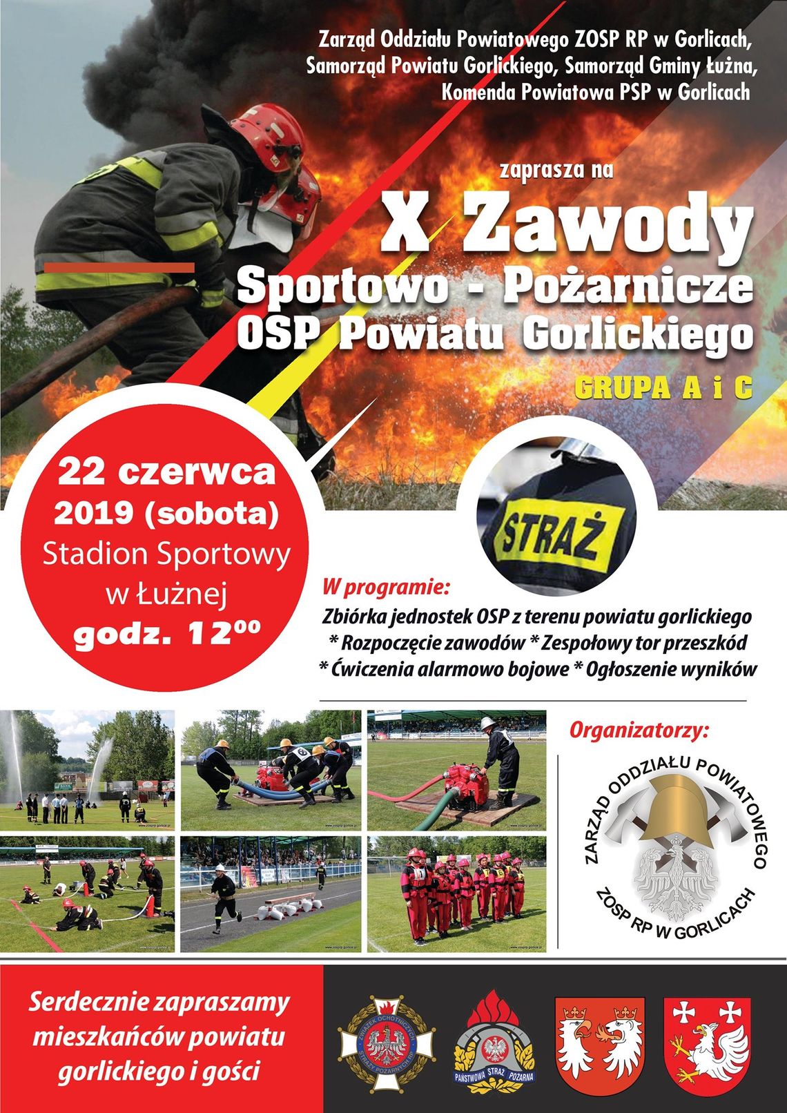 X Powiatowe Zawody Sportowo - Pożarnicze Ochotniczych Straży Pożarnych